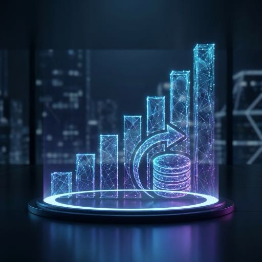 График цифрового роста и пассивного дохода